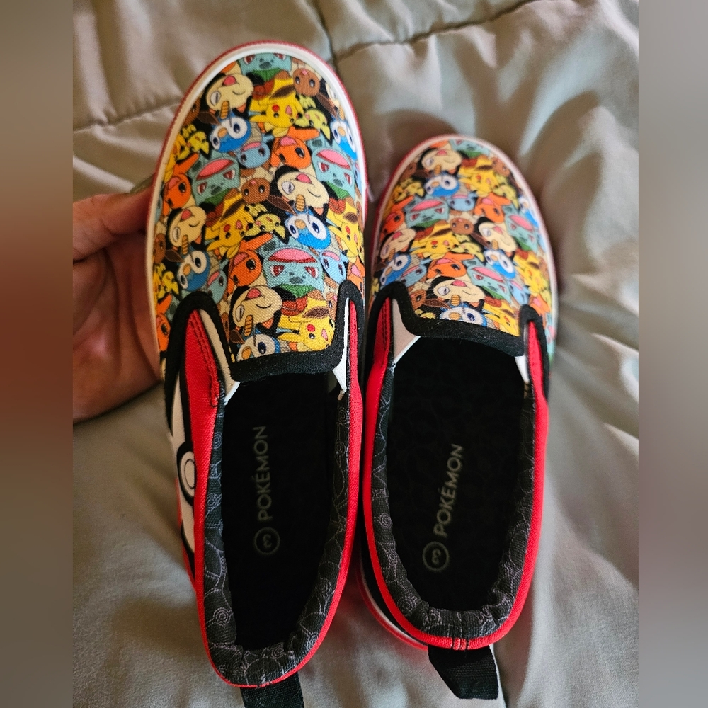 BRAND NEW Pokémon Kids Sneakers - Colorful Character Design